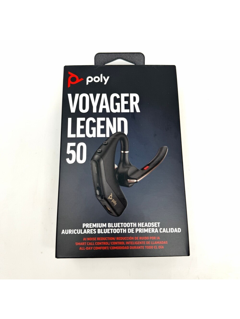Plantronics Poly Voyager Legend 50 Premium Bluetooth Rechargeable Headset